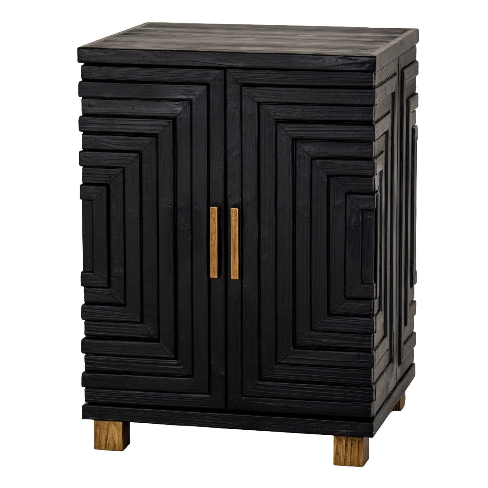 Lennox Black 2 Door Small Sideboard